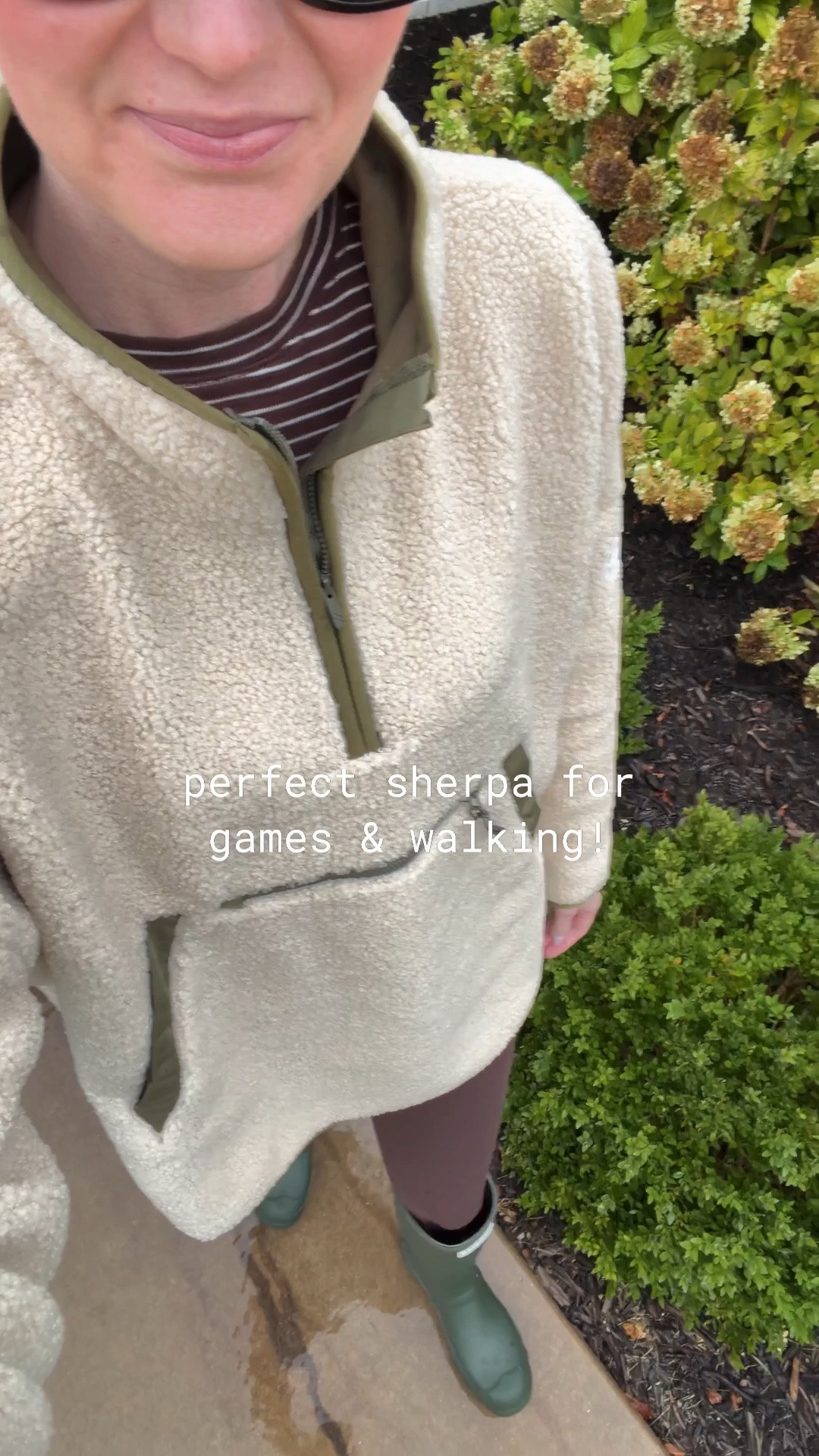 The cutest fall Sherpa that’s perfect for games on Saturday, drop off or walking the dogs!

#LTKmomlife #LTKmorningroutine