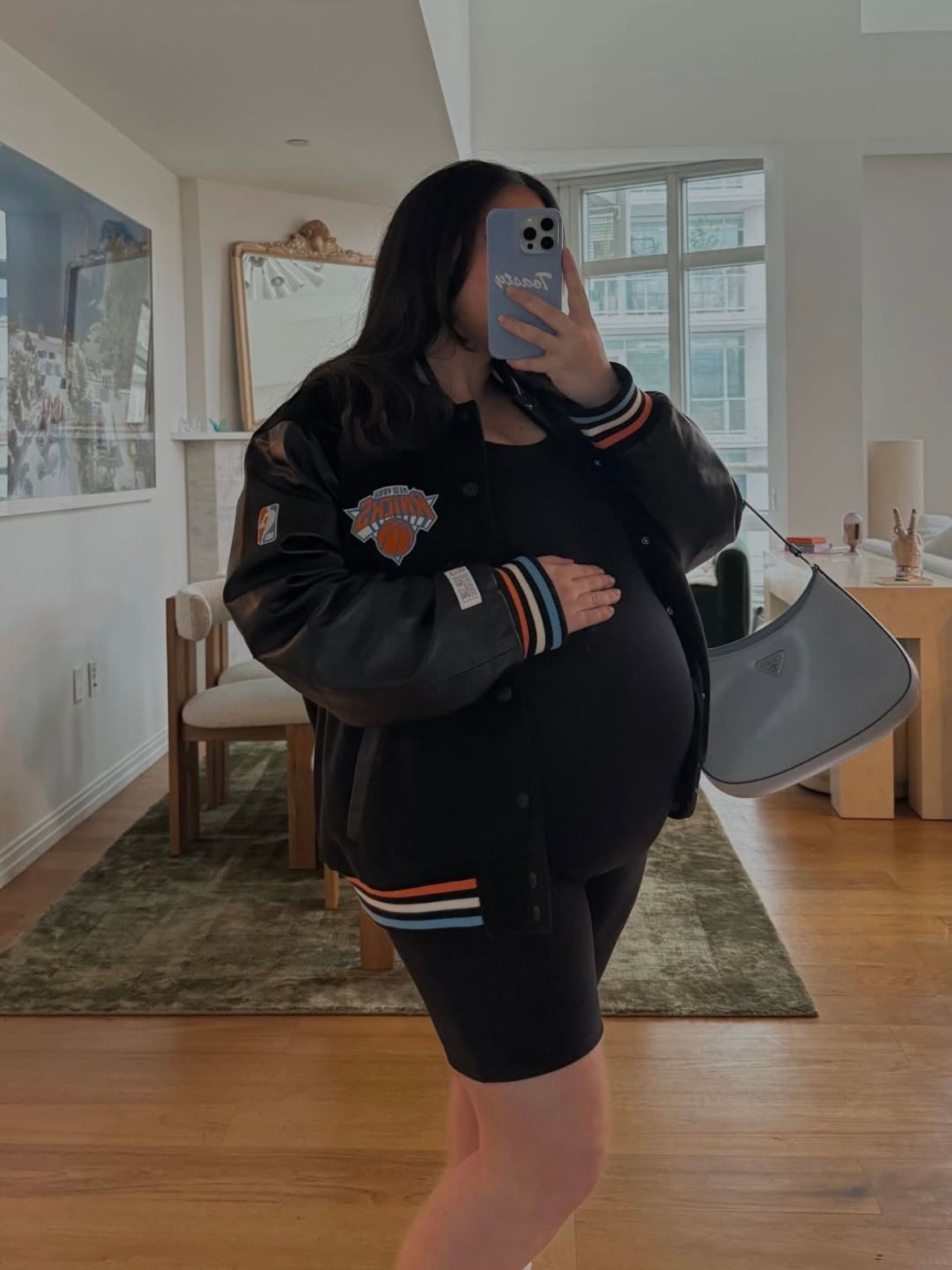 New York Knicks game outfit 🏀💙 

 #LTKFindsUnder100 #LTKSeasonal #LTKStyleTip