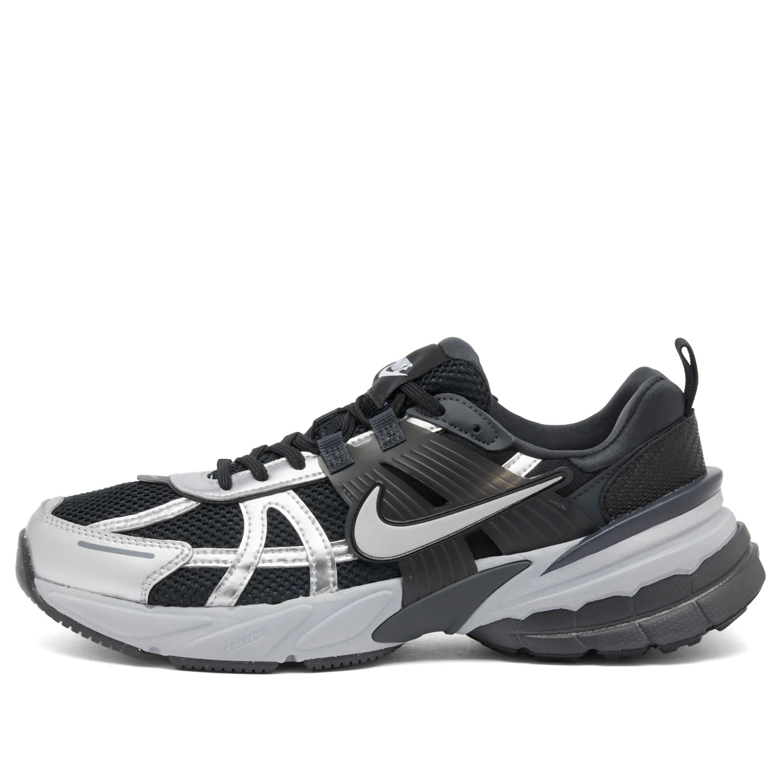 Nike Women's V2K Run W Sneaker in Black/Grey/White, Size UK 9.5 | END. Clothing