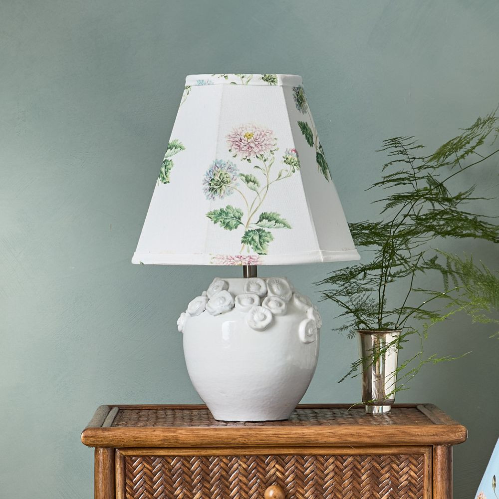 Florenzia Floral Ceramic Lamp Base | GreenRow