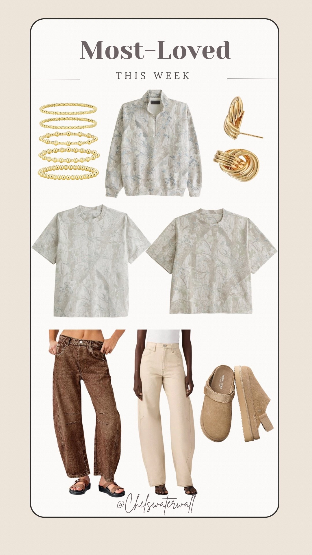 Y’all’s faves this week! Lots of camo here 🤎 You can always dress up a tee with bracelets.

#LTKFindsUnder50 #LTKSeasonal #LTKStyleTip
