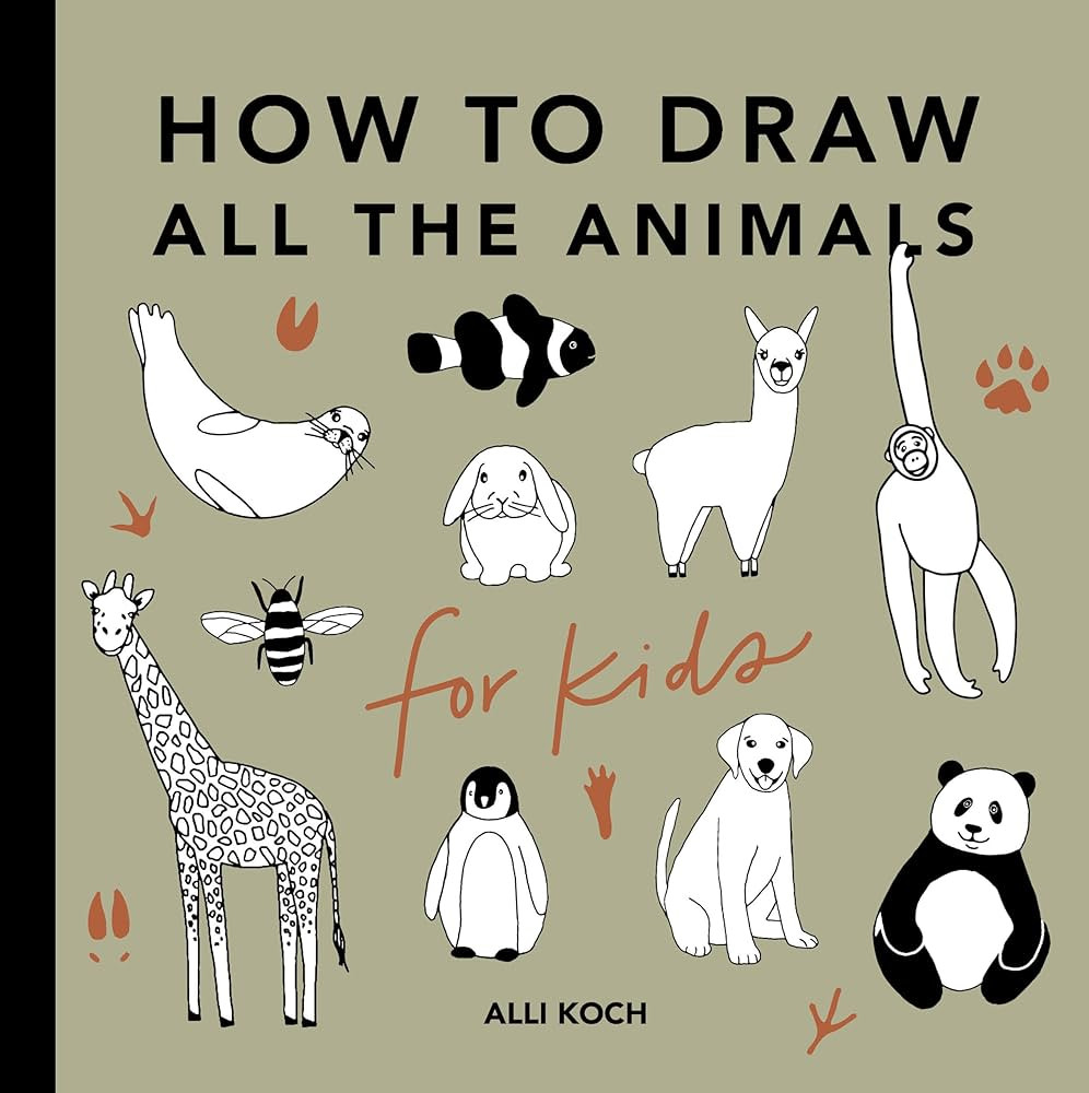 All the Animals: How to Draw Books for Kids with Dogs, Cats, Lions, Dolphins, and More (How to Dr... | Amazon (US)