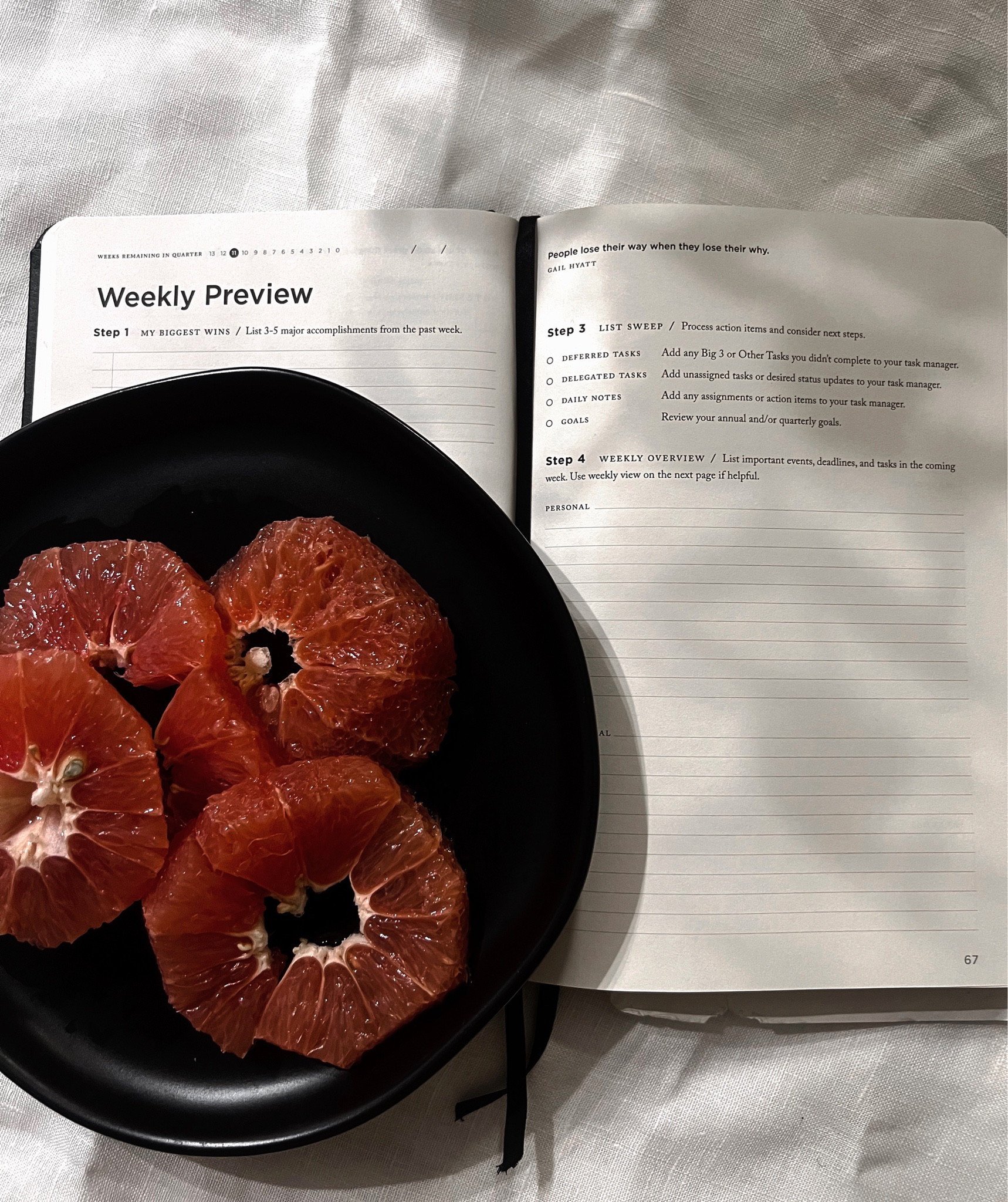 Planning with my Full Focus Planner. 

#LTKhome #LTKGiftGuide