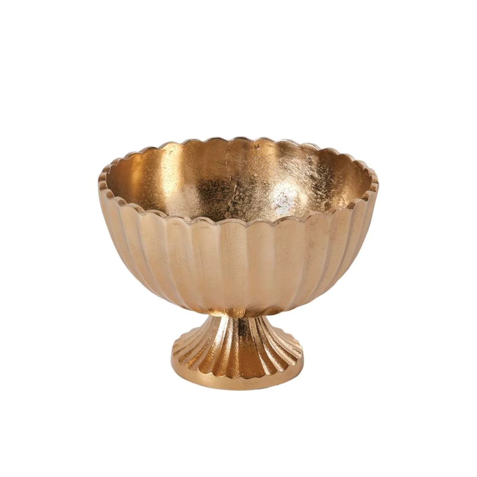 Scallop Gold Bowl | Brooke & Lou | Brooke and Lou