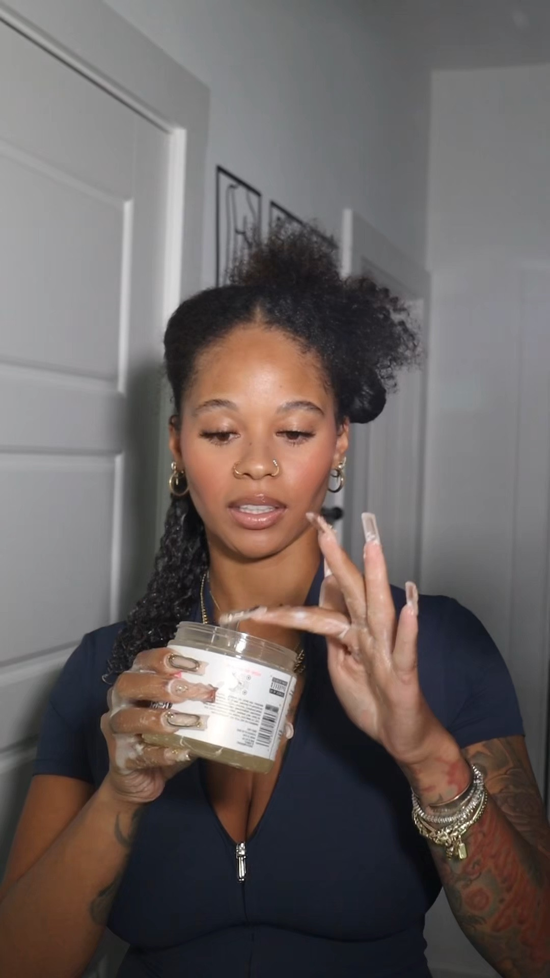 Curly hair is backkk ➰