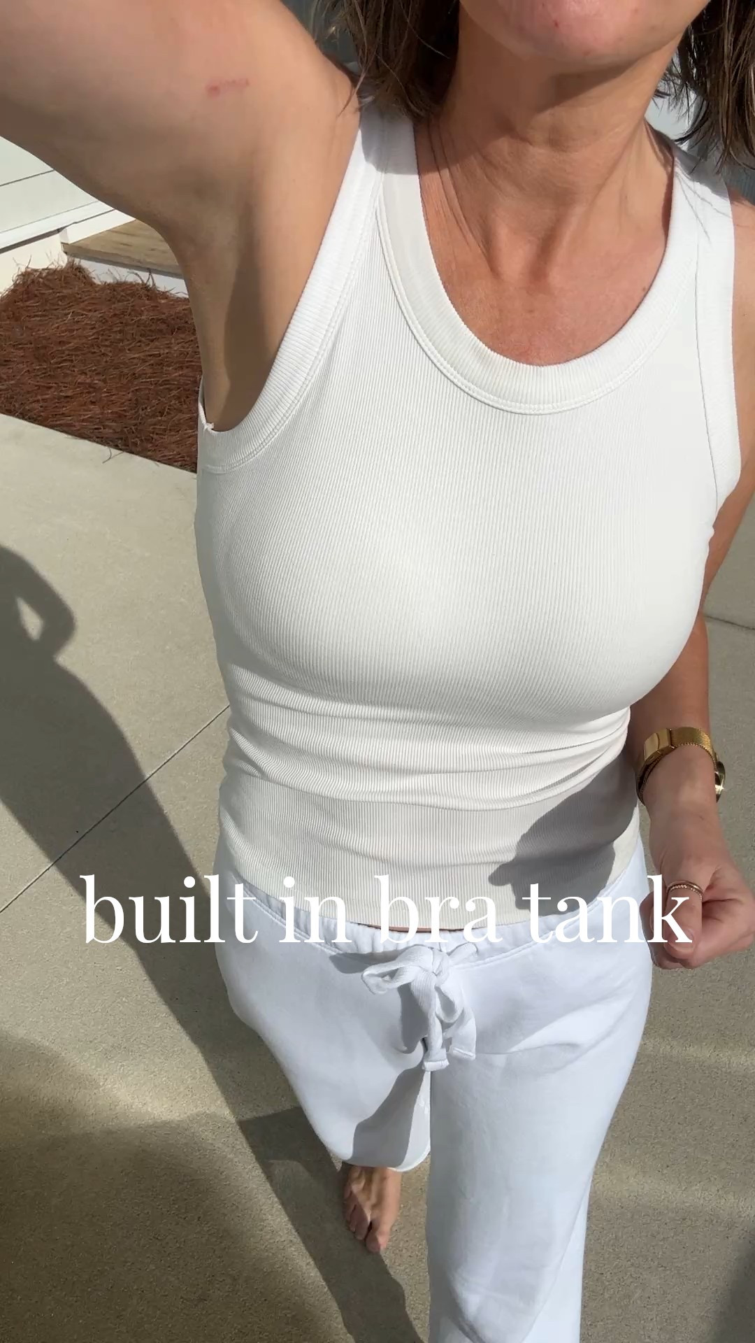 One of my favs!  This built in bra tank.  I am in size small.  

#LTKootd #LTKOver40 #LTKmomlife