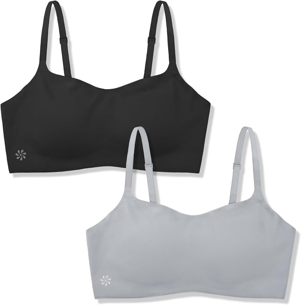 SALIA GIRL Adjustable Soft Training Bra for Girls, Seamless Cloudcozy Sport Bras 10-14 with Fixed... | Amazon (US)