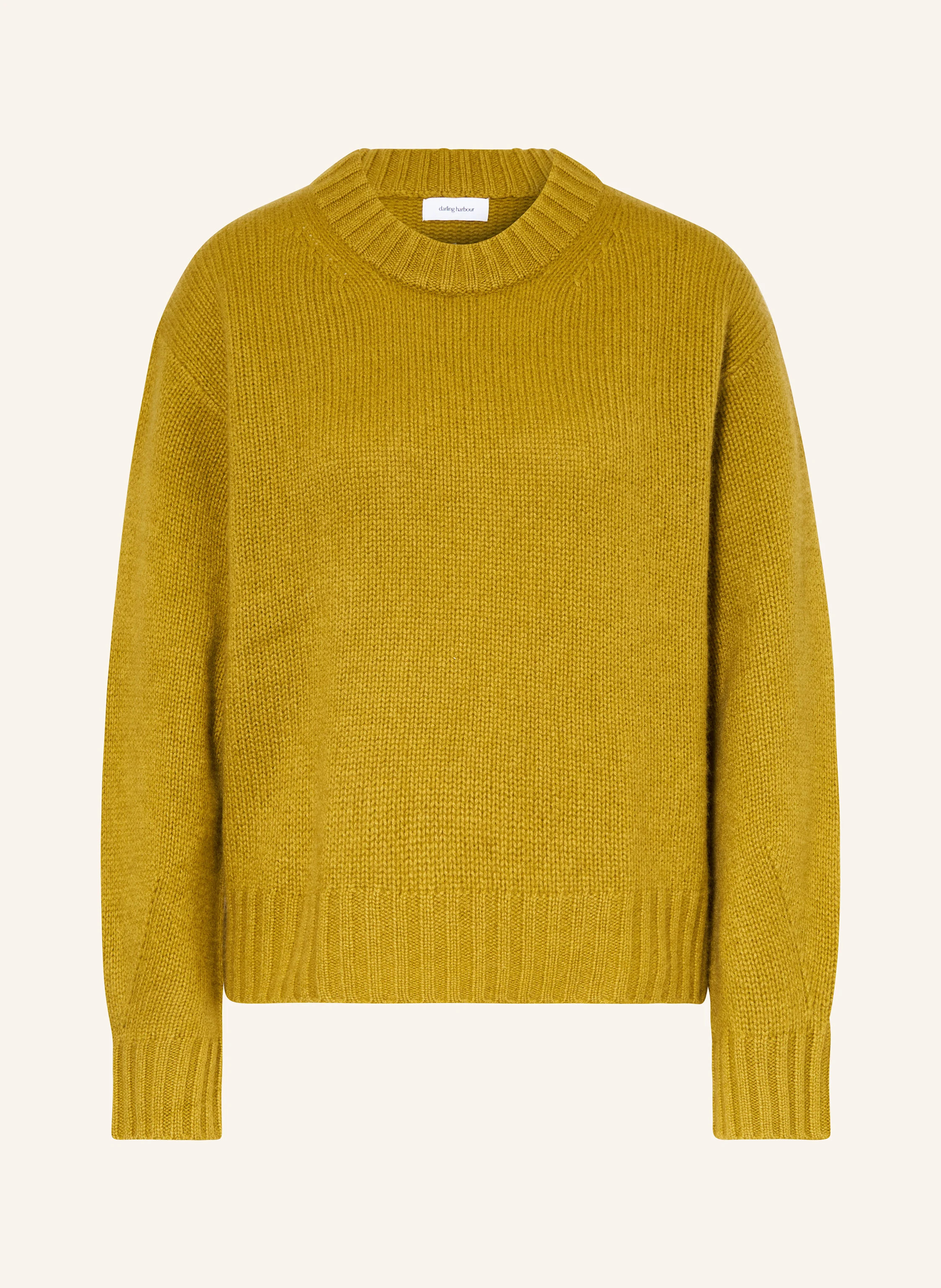 darling harbour Cashmere-Pullover in goldgreen | Breuninger (DACH)