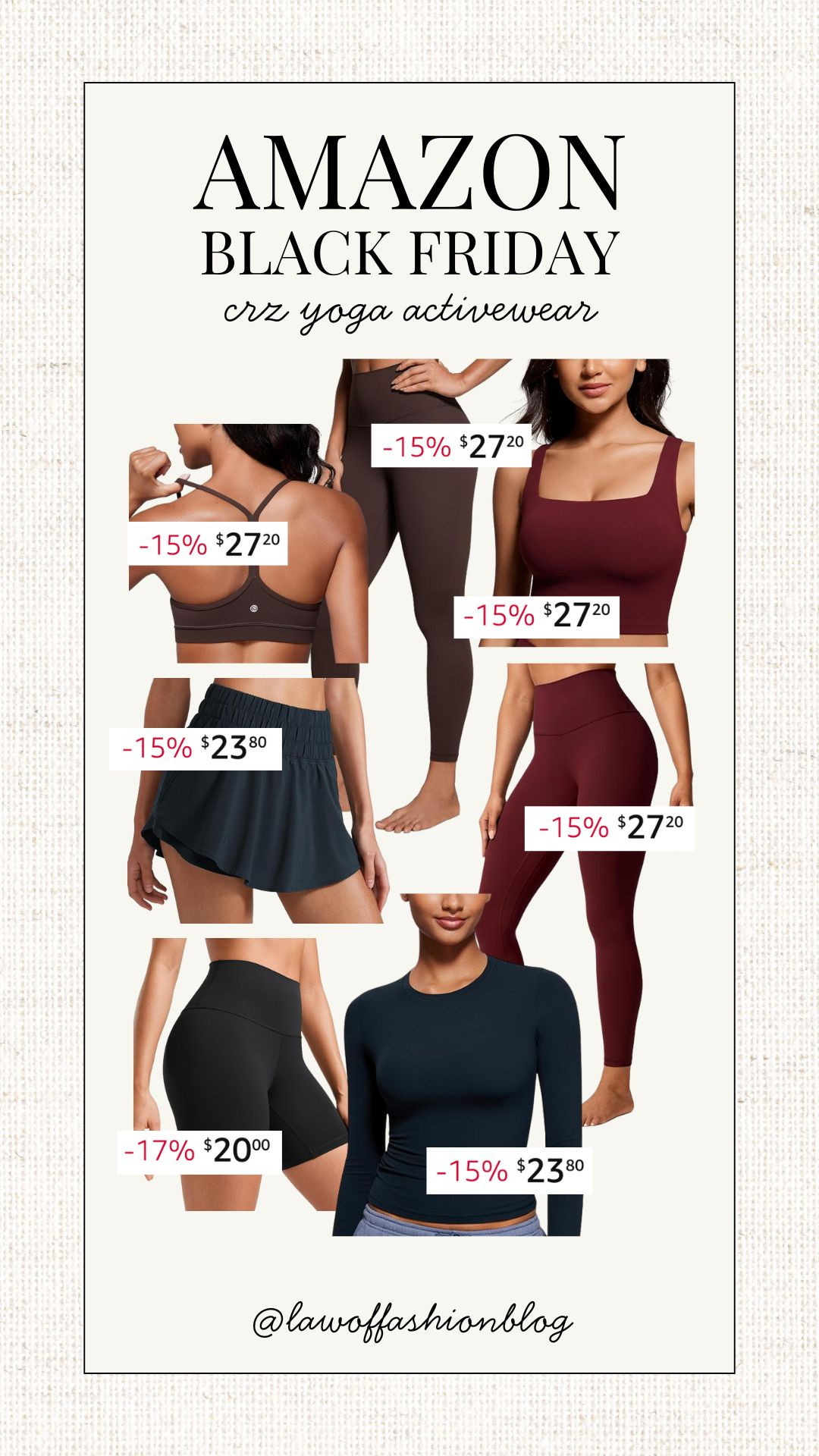 Amazon Black Friday deals! CRZ Yoga activewear, best-selling, top rated, yoga, pilates, running, athletic wear, athleisure, gift ideas for her, Amazon fashion, sale alert 

 #LTKCyberWeek #LTKActive #LTKSaleAlert