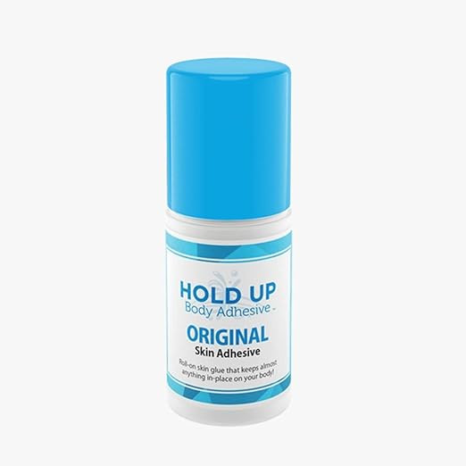 Hold Up Body Adhesive Roll-On Applicator Glue for Compression Socks,Stockings,Costumes,Clothing, ... | Amazon (US)