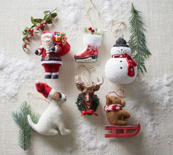 Bottlebrush Nostalgic Ornaments | Pottery Barn (US)