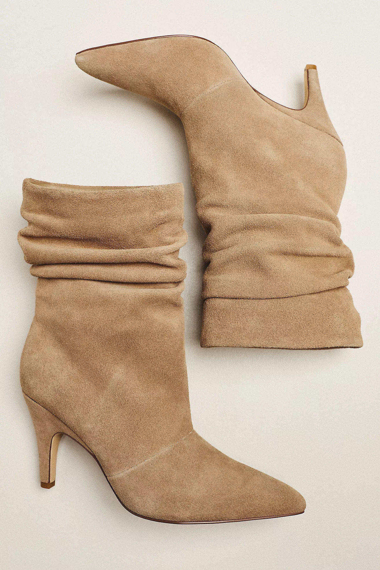Matisse x Anthropologie Scrunch Kitten Heel Boots | Anthropologie (US)