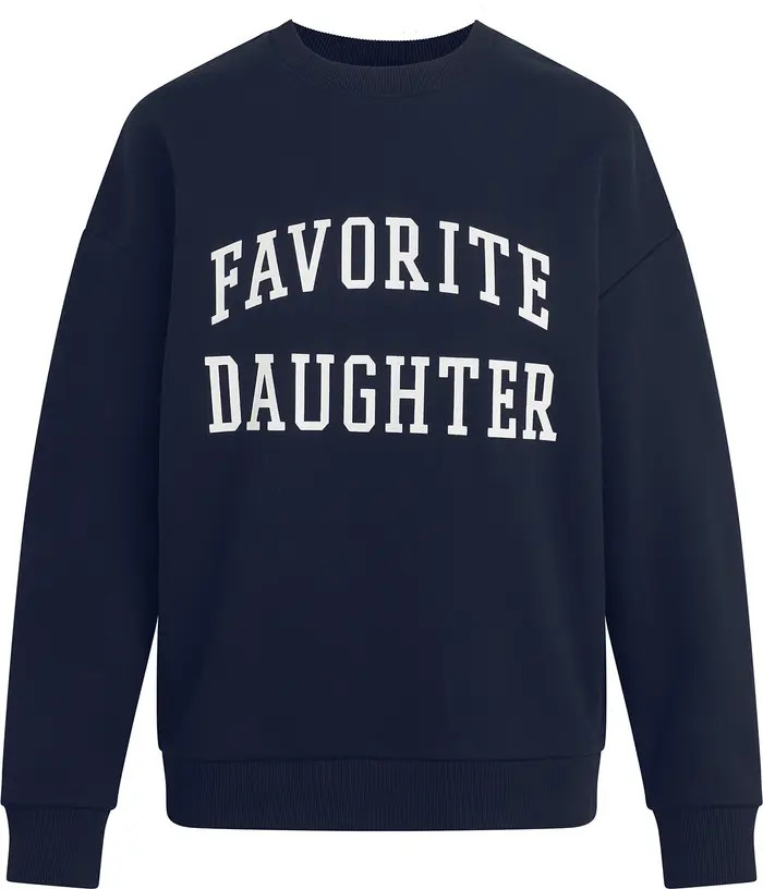 Collegiate Cotton Blend Sweatshirt | Nordstrom