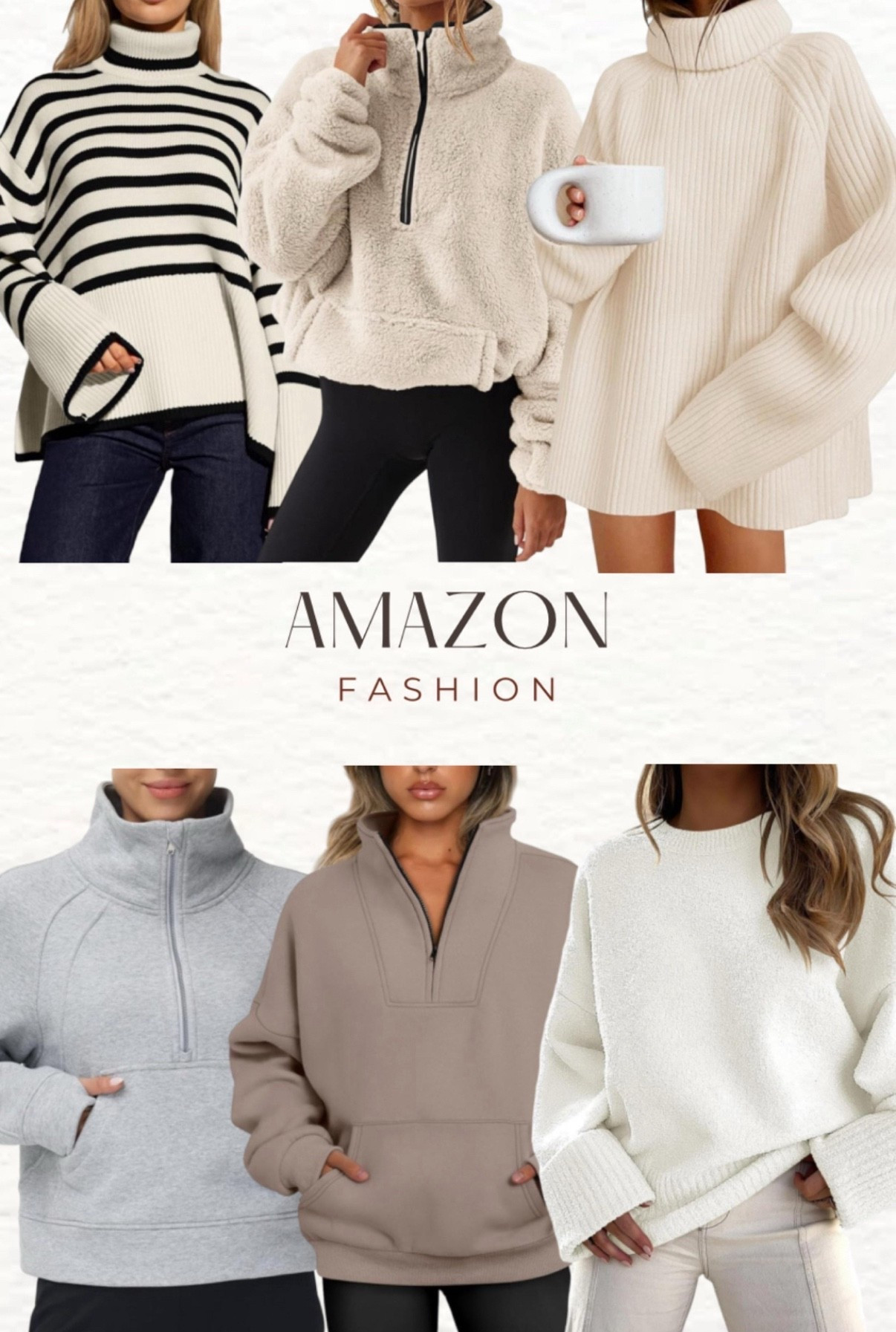 MOST LOVED AMAZON SWEATERS ❤️❤️❤️❤️



save this post! These are the most loved sweaters on AMAZON!!



#LTKCyberWeeek #blackfriday #blackfridaydeals #amazonblackfriday #amazonblackfridaydeals


#LTKMidsize #LTKHome #LTKGiftGuide #LTKSaleAlert #LTKFindsUnder50 #LTKFindsUnder100 #LTKBeauty #LTKStyleTip #LTKWorkwear #LTKTravel #LTKOver40 #LTKHoliday #LTKItBag #LTKBaby #LTKBump 🍂#LTKMens #LTKKids #LTKFamily