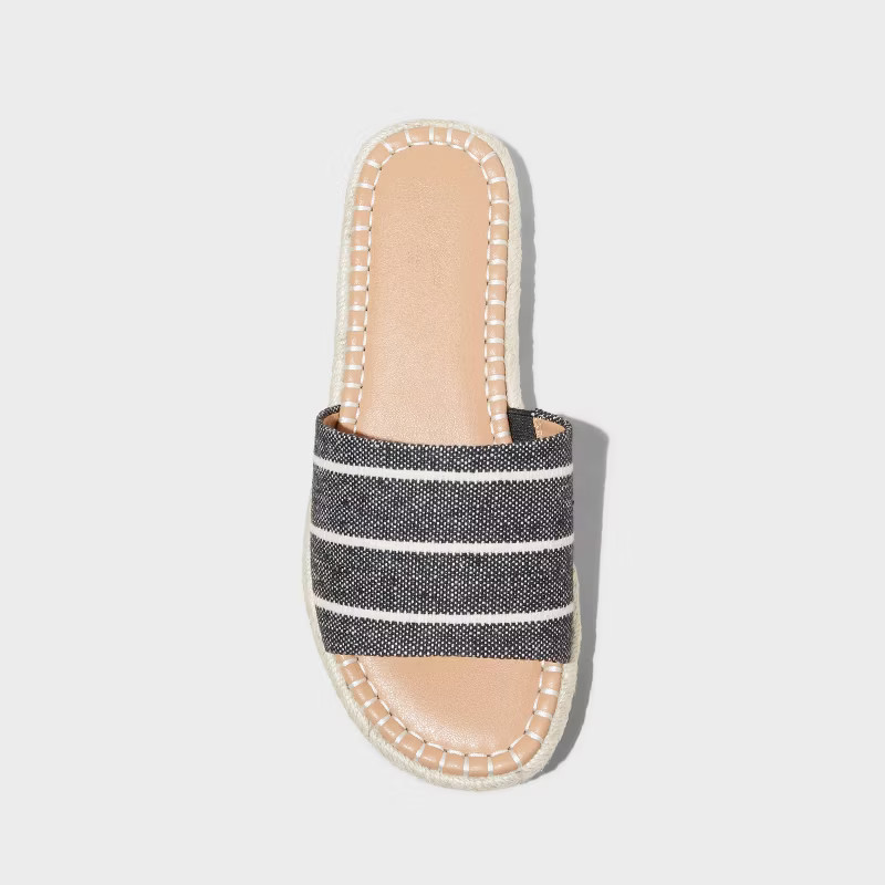 Women's Haddie Espadrille Slide Sandals - Universal Thread™ | Target