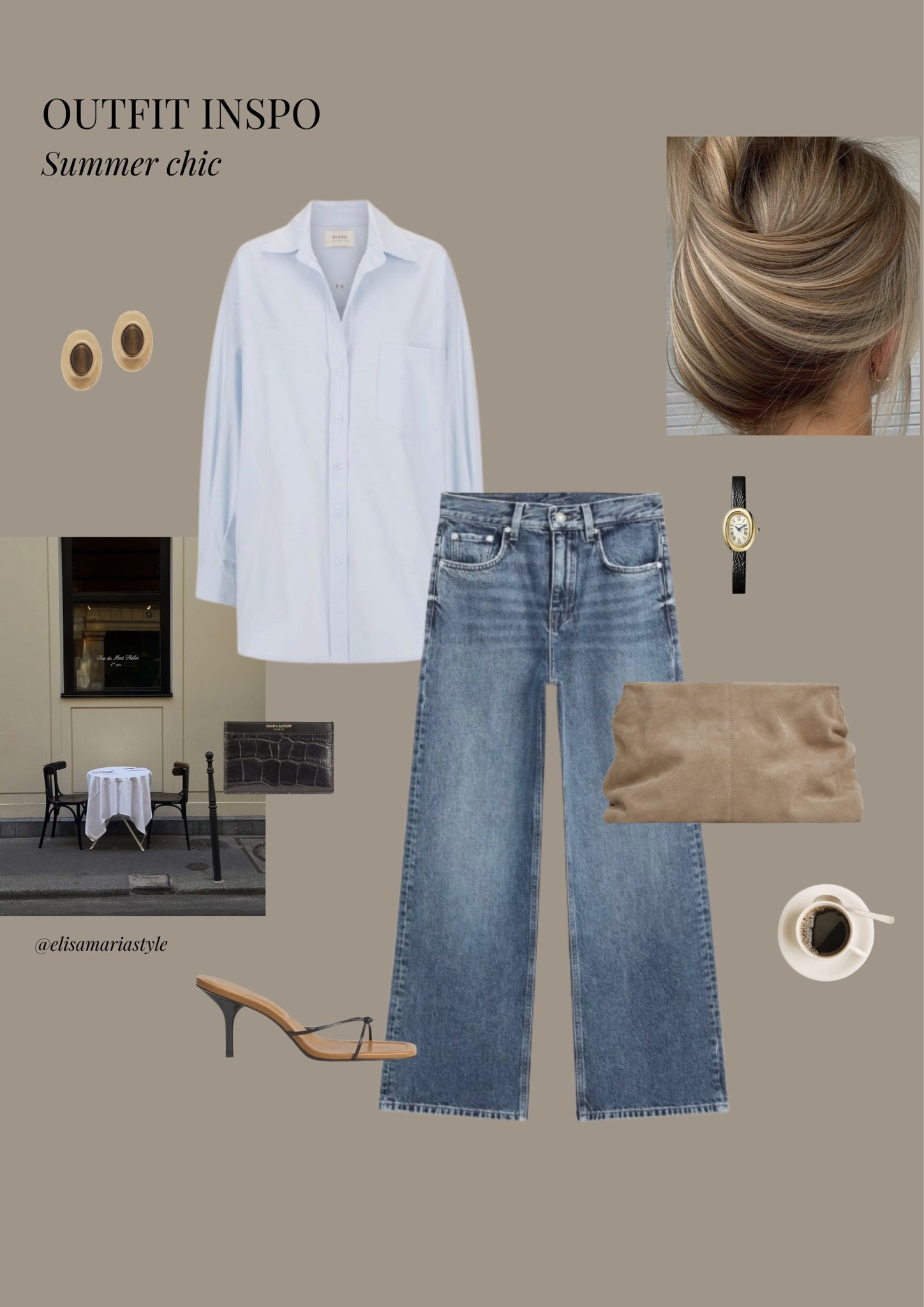 Chic jeans and shirt outfit idea 🍨

#LTKootd #LTKWorkwear