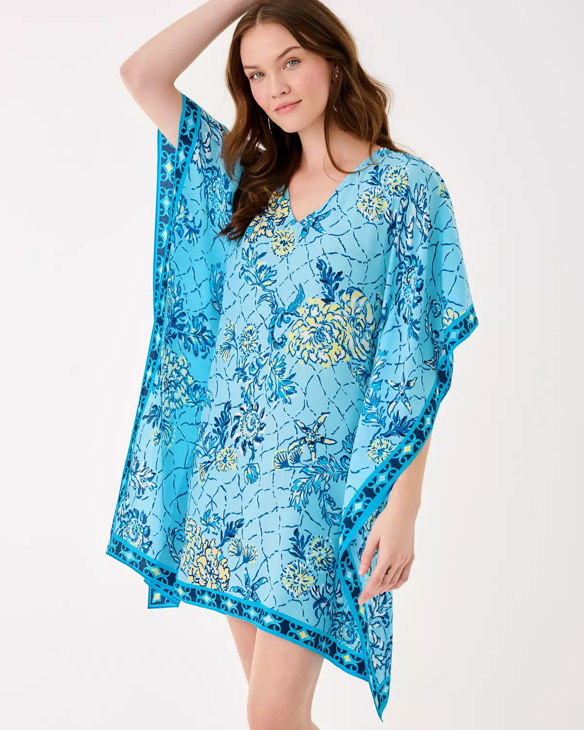 Lindamarie Silk Caftan | Lilly Pulitzer