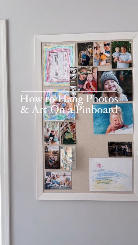 I just added a large fabric pin board to my office to showcase Eliza’s favorite art and new family photos. If you don’t want pin holes in your photos, here’s a solution for that! home decor office decor kid art solution bulletin board wall art

#LTKstyletip #LTKkids #LTKhome