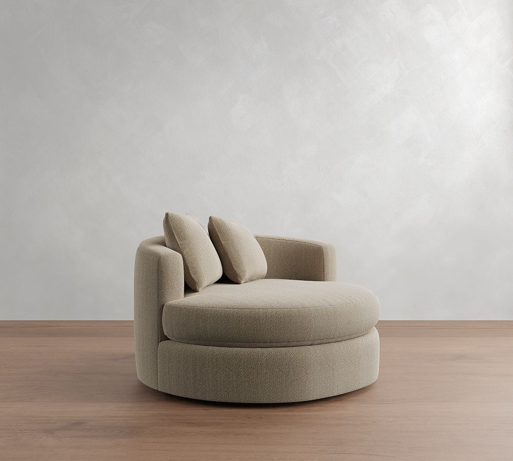 Balboa Swivel Chair | Pottery Barn (US)