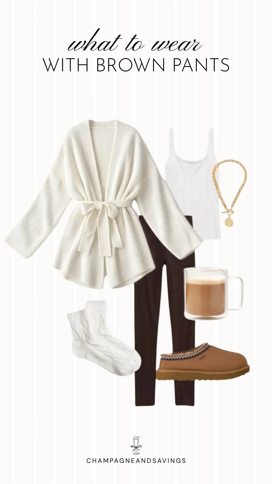 Brown pants outfit

#LTKootd