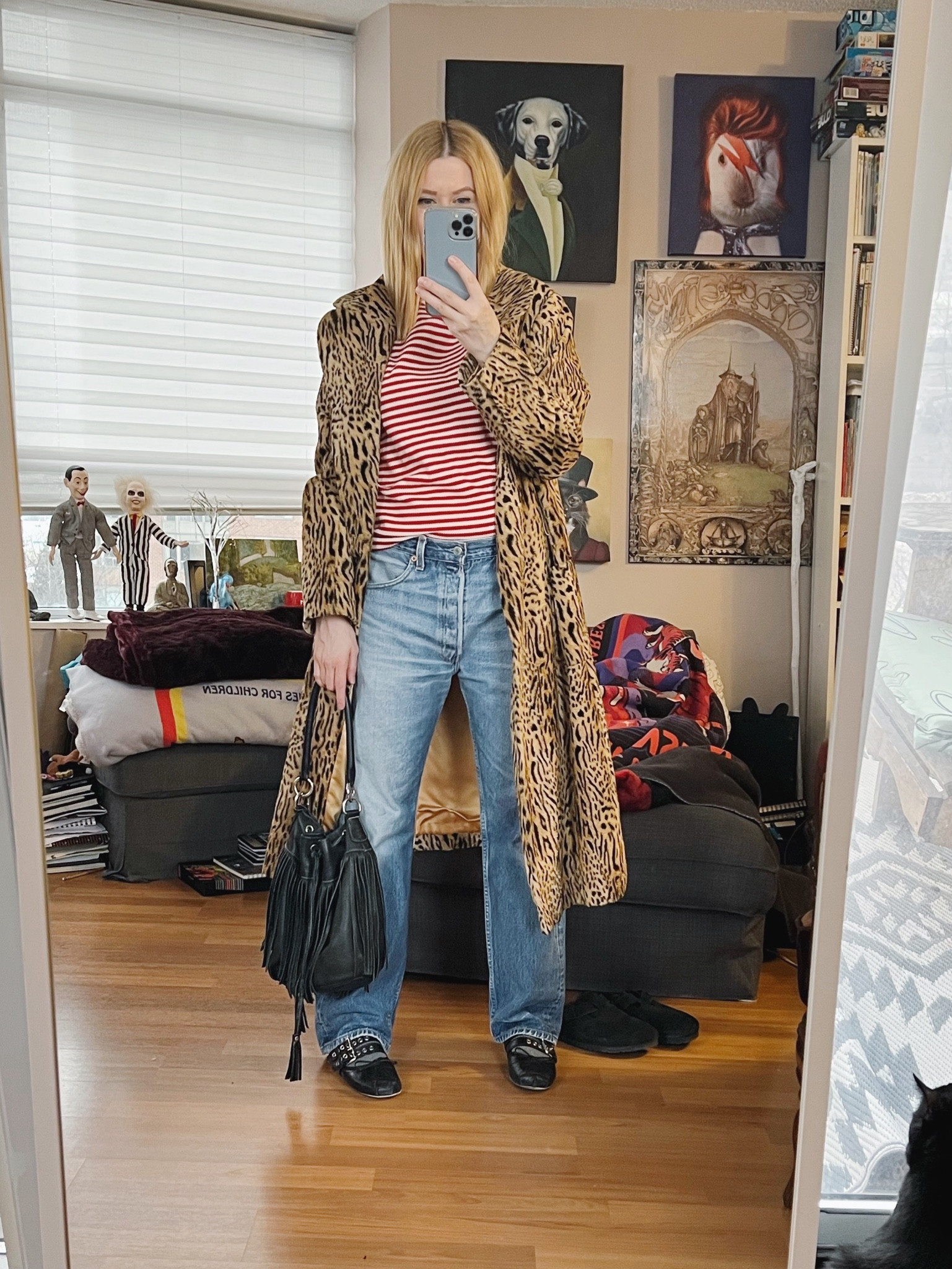 A million hours later I finally got the patches off these jeans. So much better but there was dye transfer from one if the patches that I need to try and remove it lighten. Worth the effort though. Men’s Levi’s 501s in a size 34. 32 would have been better but when buying secondhand sometimes you can’t check all the boxes.
 •
.  #winterLook  #StyleOver40  #miumiu  #vintageCoat  #animalPrintLover  #secondhandFind #poshmarkFind #breton #FashionOver40  #printMixing #MumStyle #genX #genXStyle #genXInfluencer #etsyFind #poshmarkFinds #secondhandDesigner #WhoWhatWearing #genXblogger  #Over40Style #40PlusStyle #Stylish40s #styleTip  #HighStreetFashion #StyleIdeas


#LTKstyletip #LTKFind #LTKSeasonal