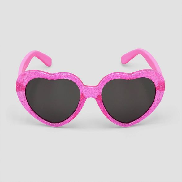 Toddler Girls' Novelty Hearts Sunglasses - Just One You® made by carter's Pink | Target