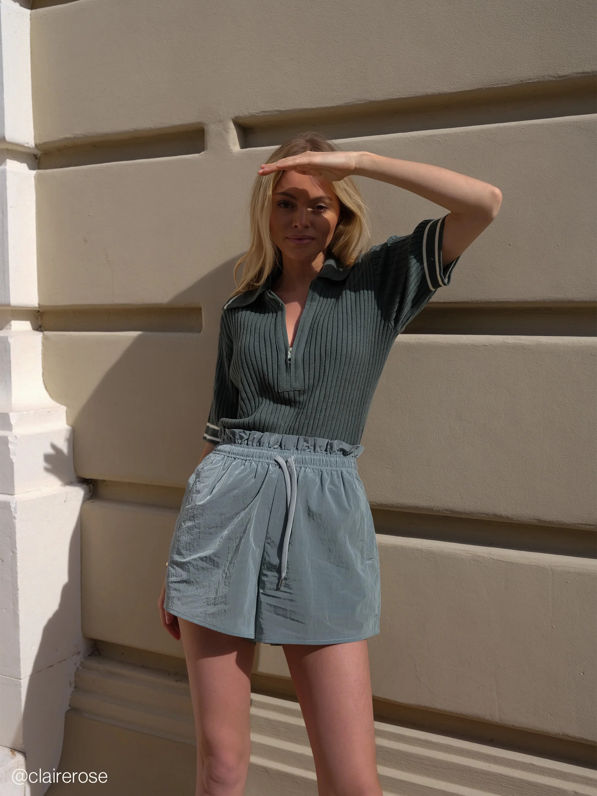 Napier Fitted Knit Polo | Varley USA