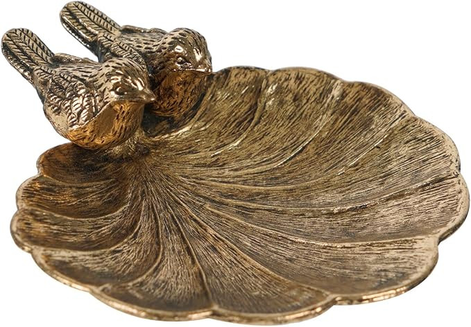 NIKKY HOME Ring Holder Bird Jewelry Dish Vintage Trinket Tray Decorative Shabby Chic Display Orga... | Amazon (US)