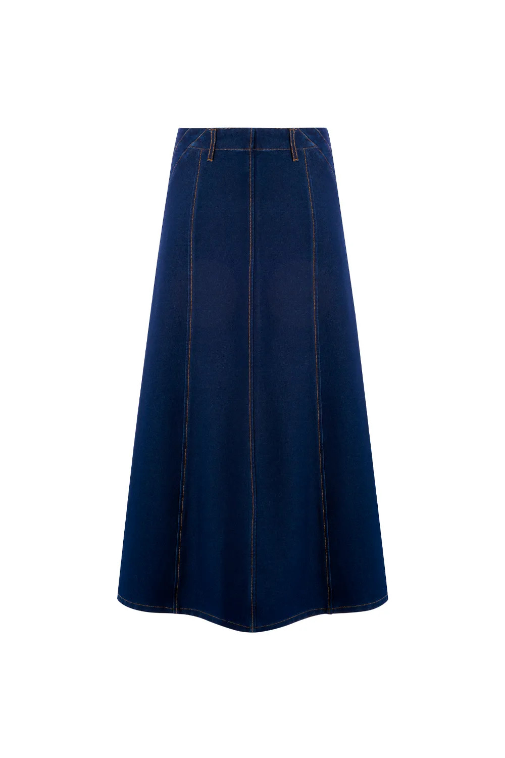 Skirts | Jolene Jersey Denim Maxi Skirt | Cotton Traders | Debenhams UK