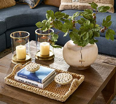 Braided Seagrass Tray | Pottery Barn (US)