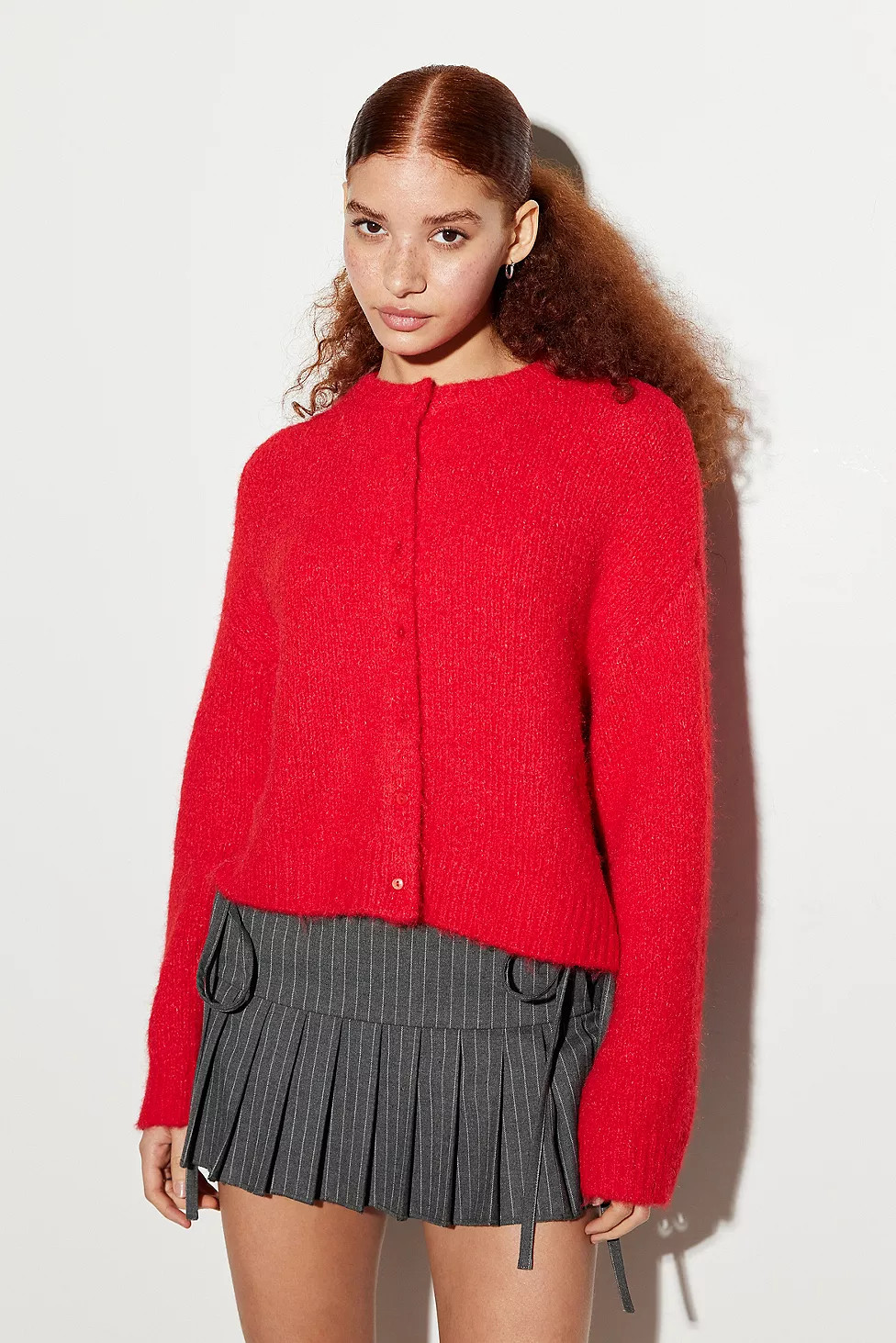 UO Dakota Knit Cardigan | Urban Outfitters UK