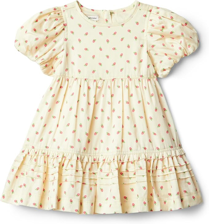 Amazon Essentials x Sofia Grainge Toddlers and Baby Girls' Puff Sleeve Dress | Amazon (US)
