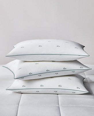 All Over Crocs Cotton Medium Density Pillow, Standard/Queen | Macy's