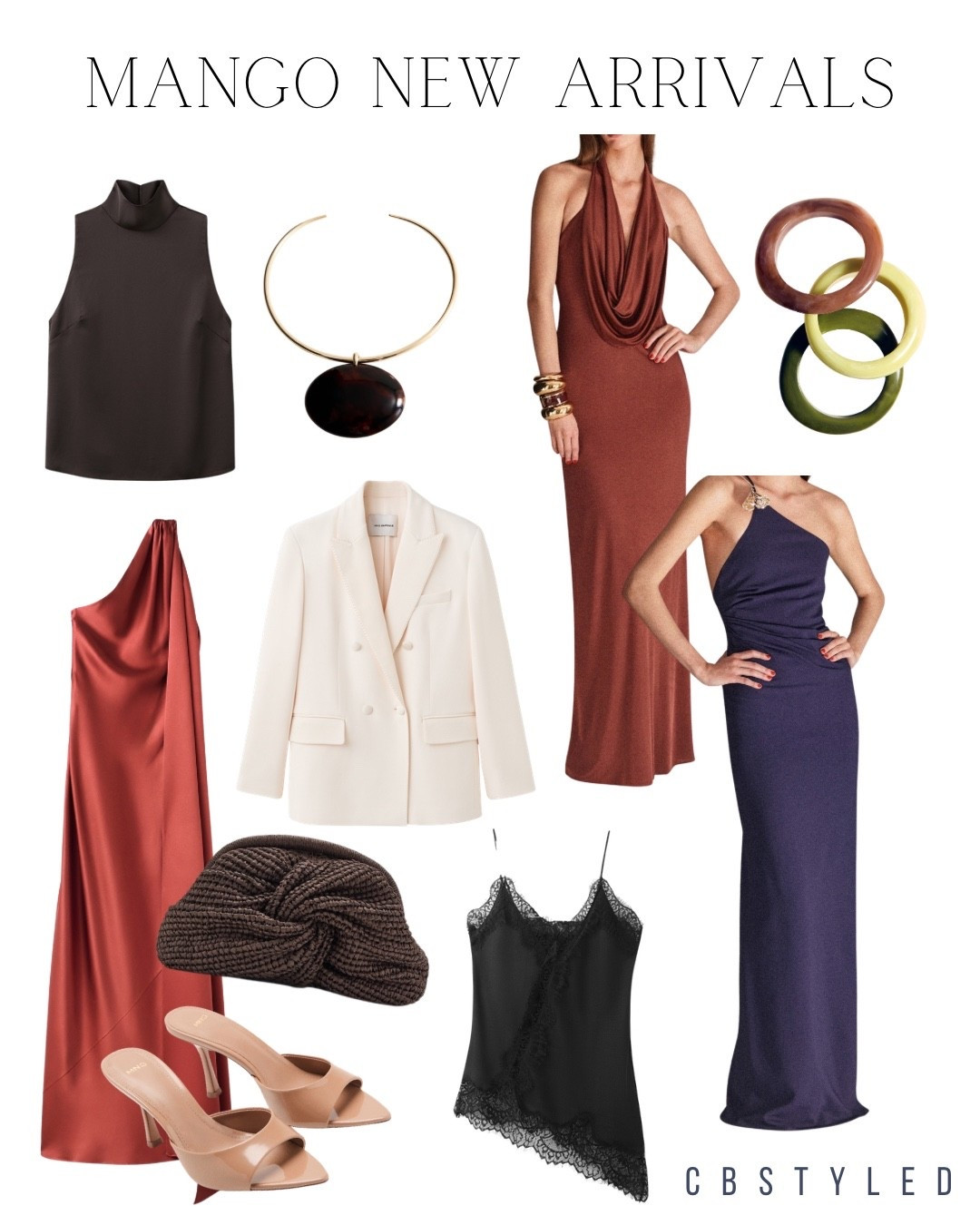 New arrivals at Mango that are giving Carolyn Bessette vibes! Slip dresses and timeless pieces that are giving 90s minimalism. Loving this white blazer. 

#LTKgrwm #LTKootd