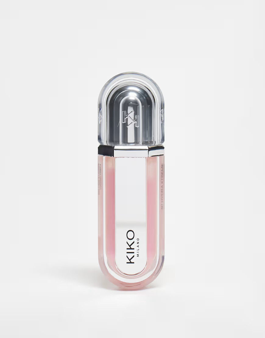 KIKO Milano 3D Hydra Xtreme Plumping Lip Gloss - 01 Pink Glacier | ASOS (Global)