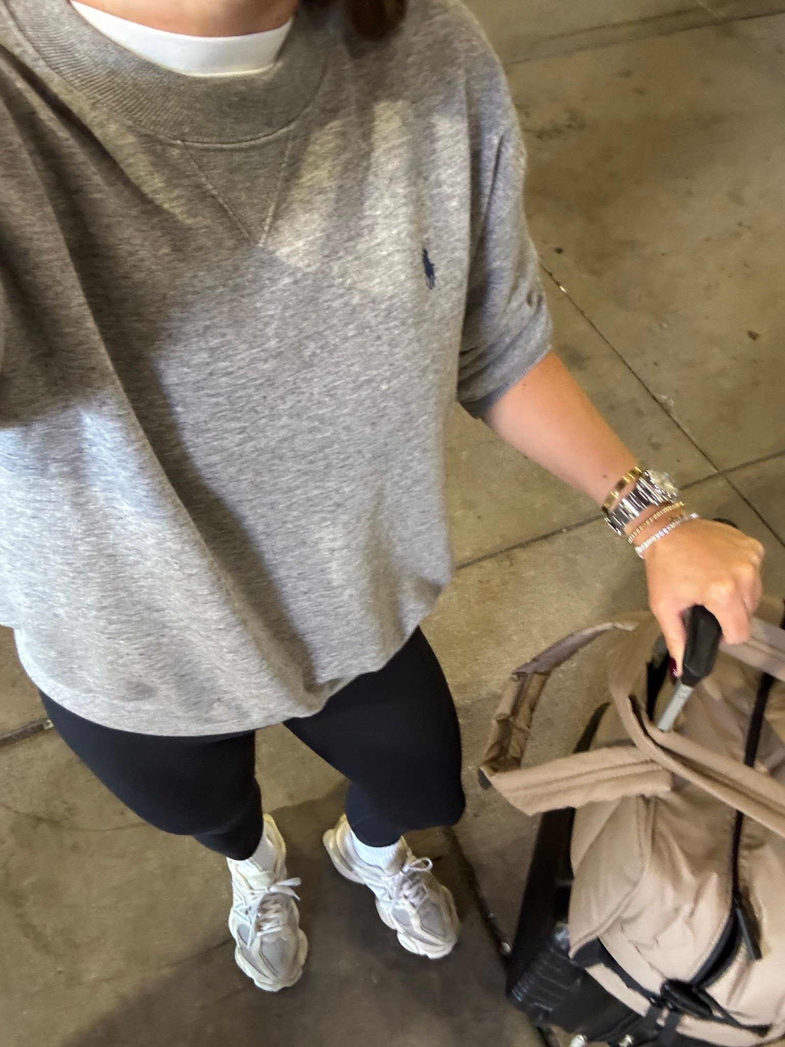 Travel #ootd! This cozy sweatshirt is the best! Size UP- I’m wearing a large. 

#LTKTravel #LTKOver40 #LTKActive