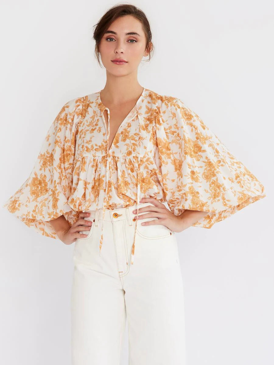 Charlie Top- Buttercup | Shop BIRDIE