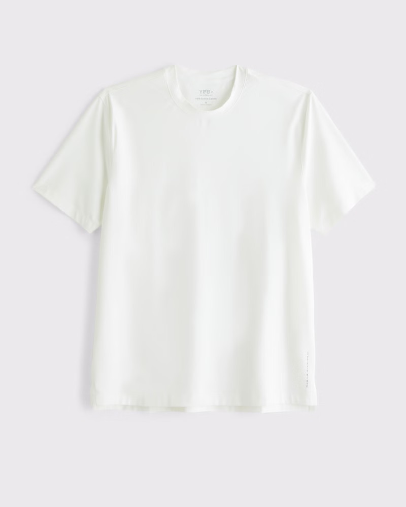 Abercrombie & Fitch Men's YPB Active Cardio Tee in White - Size L | Abercrombie & Fitch (US)