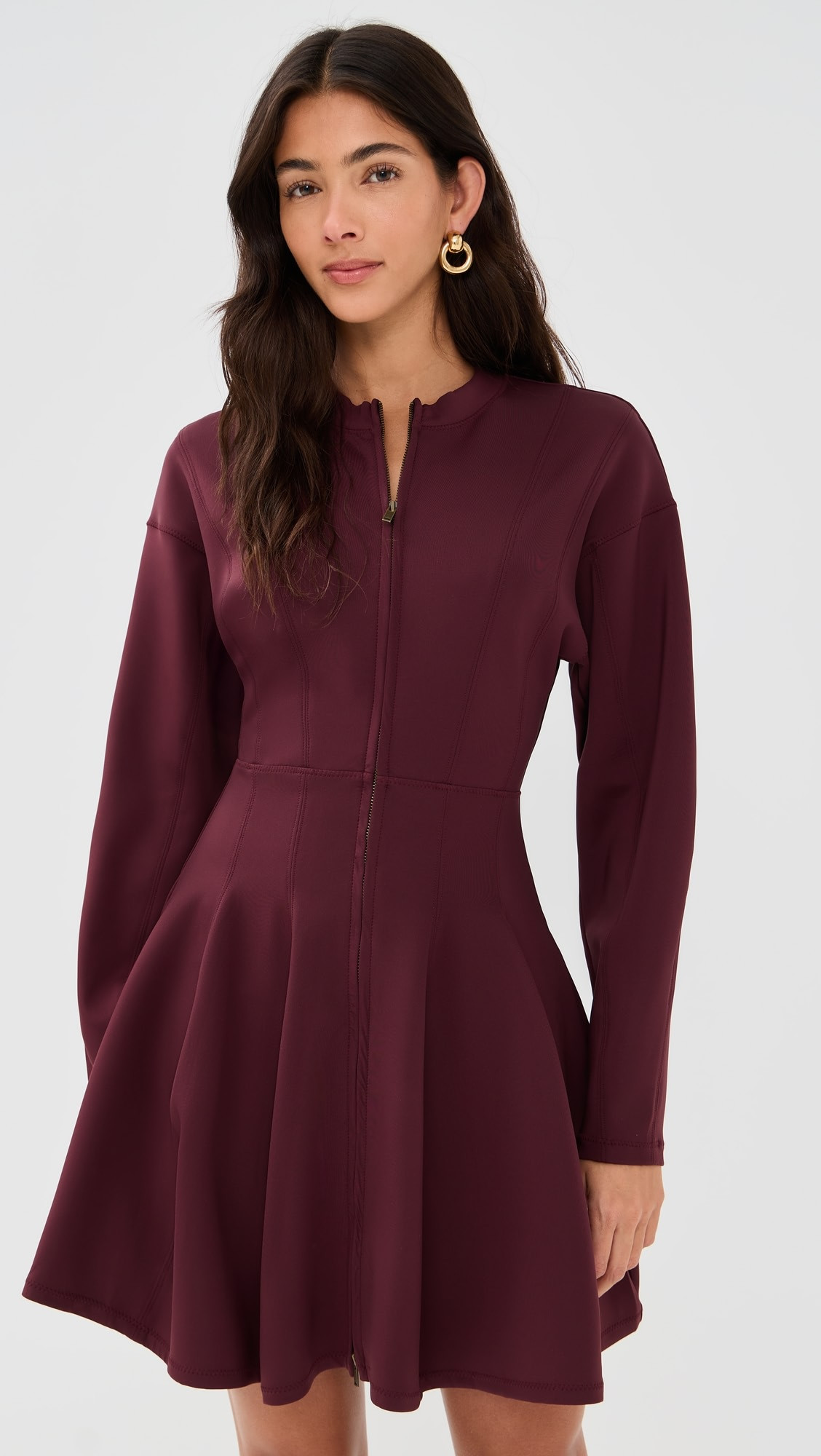Ansel Mini Dress with Zipper Front | Shopbop