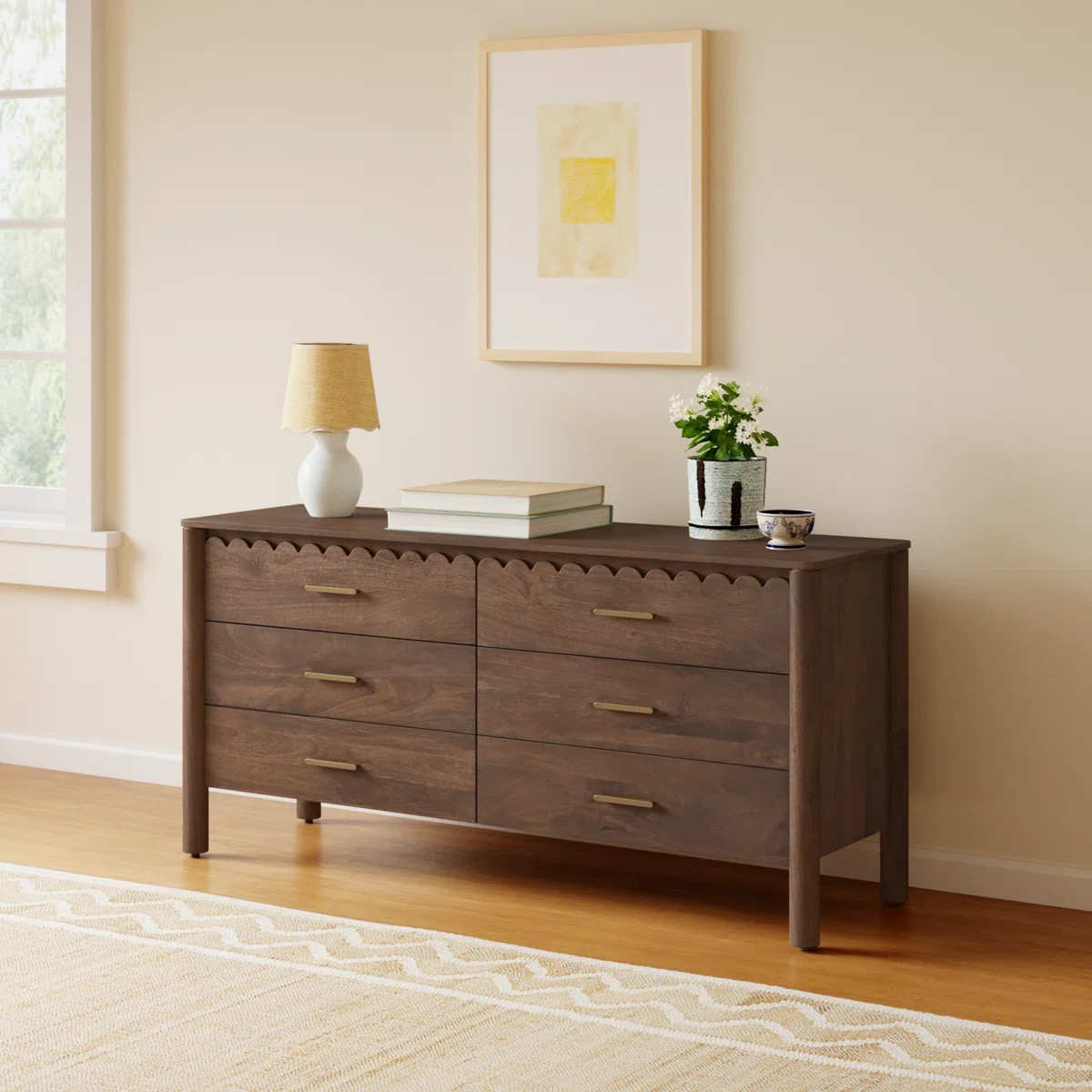 Birch Lane™ Lola 6 - Drawer Double Dresser | Wayfair | Wayfair North America