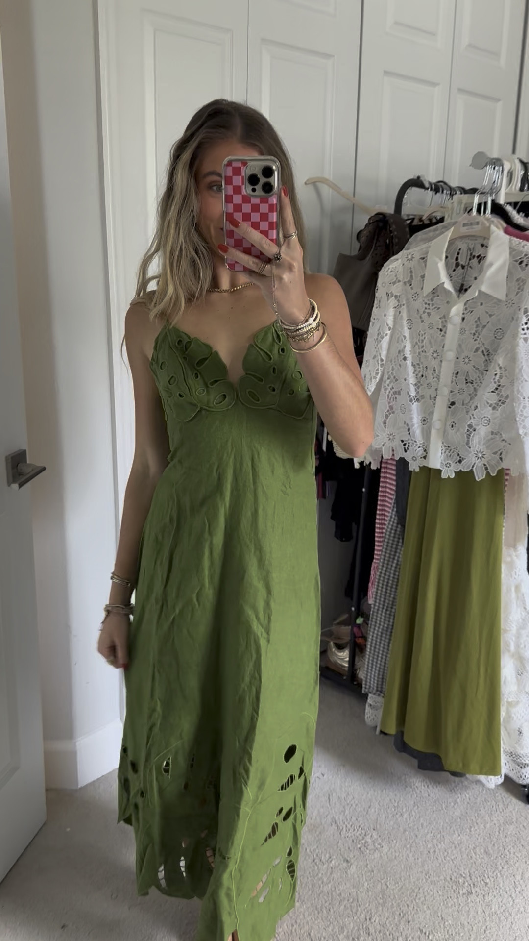 FARM RIO GREEN MONSTERA EMBROIDERY MIDI DRESS. I rented this from @fashionpass. Use code SLOANE5A to sign up for Fashion Pass and receive $70 off! 

#fashionpass outfit, outfit of the day, outfit inspo, what i wore, outfit ideas, styling, try on, fashion, affordable fashion, fashion pass, clothing rental

#LTKSaleAlert #LTKStyleTip #LTKFindsUnder100