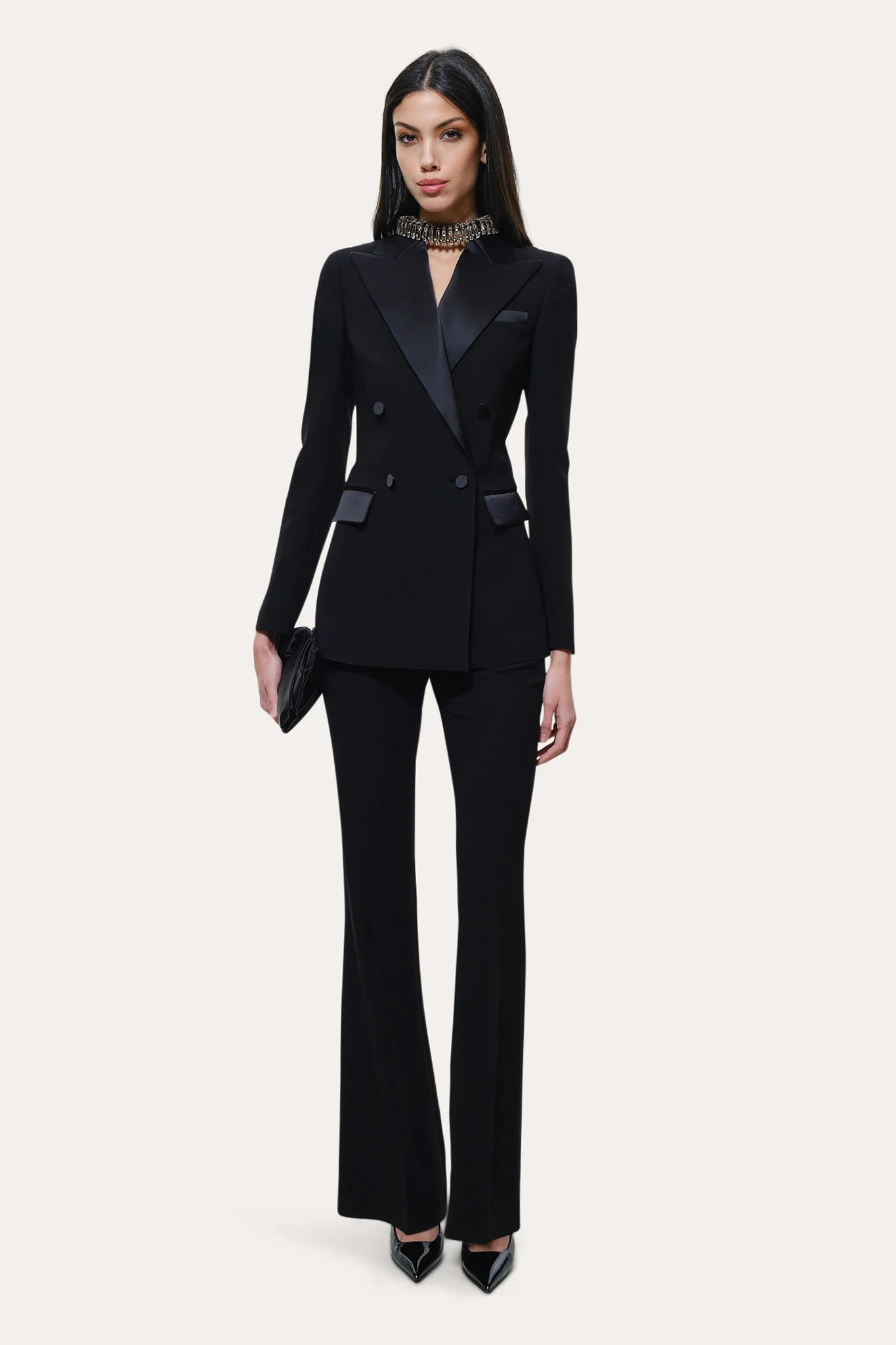 Roxy Japanese Crepe Tuxedo Jacket | Elie Tahari