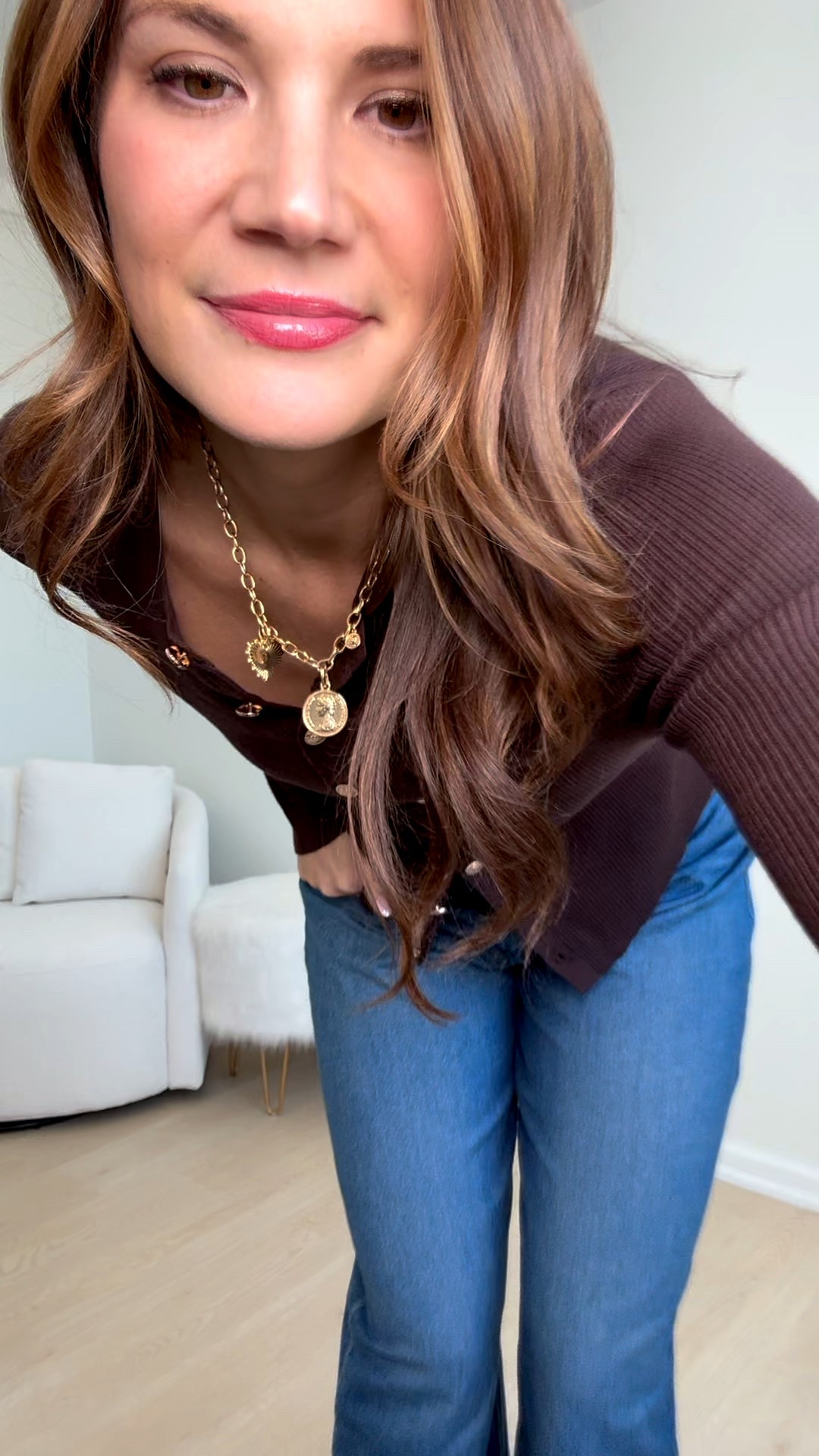 This cardigan is so cute, I can't get over it! The buttons down the front are gorgeous and make it feel a little extra special. I'm wearing a large and the fit is perfect, not too snug and super easy to style!! 

Cardigan, Fall finds, Holiday finds, Holiday fashion, Tall style, Style inspo, Holiday party, Stang and co

#LTKHoliday #LTKSeasonal #LTKTall