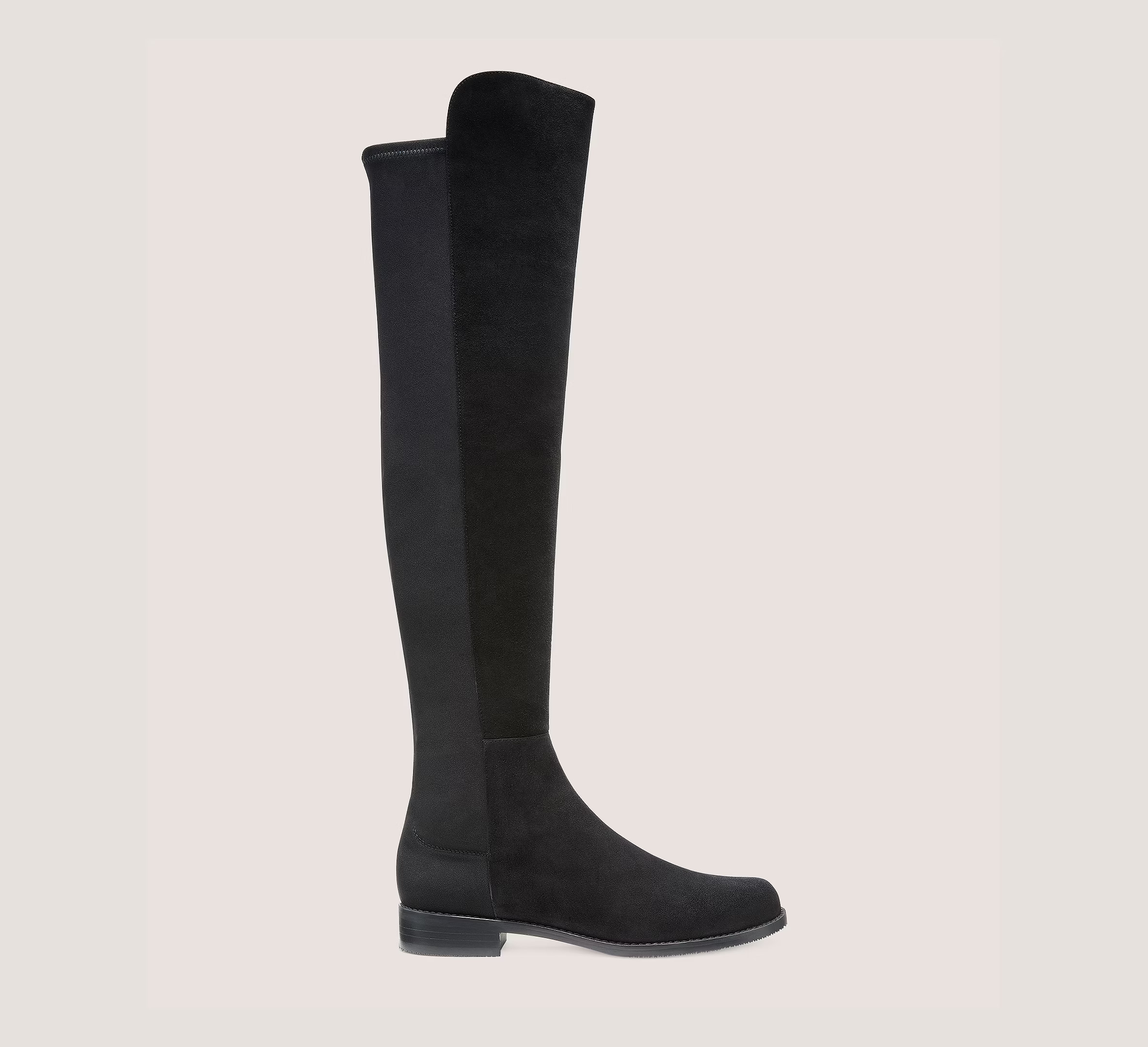 Stuart Weitzman 5050 Over-The-Knee Boot, Black Suede, Size: 9.5 Medium | Stuart Weitzman (US)