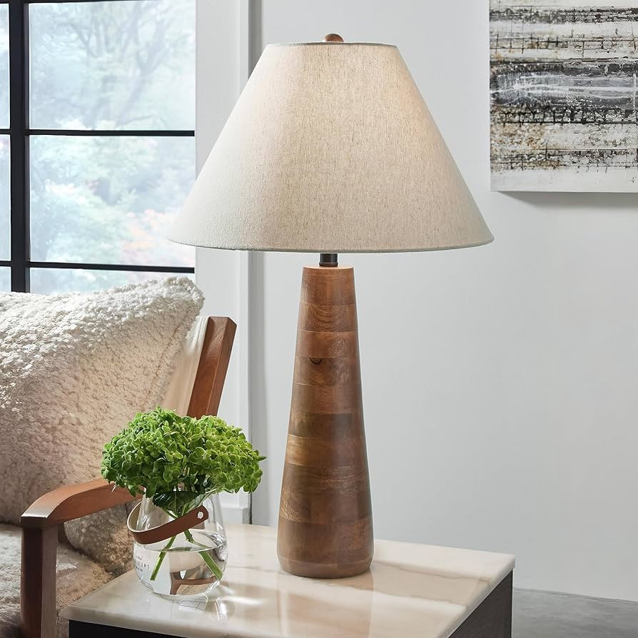 Signature Design by Ashley Danset Casual Contemporary UL Listed Table Lamp with Empire Hardback F... | Amazon (US)