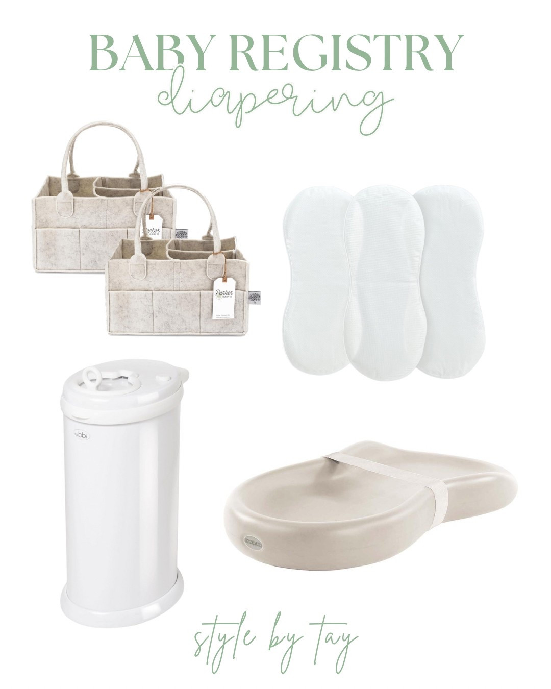 Sharing my recommended baby registry items for diapering as a first time mom! 

#LTKFindsUnder50 #LTKBaby #LTKGiftGuide