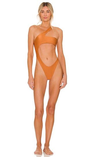 Rocky One Piece in Copper | Revolve Clothing (Global)
