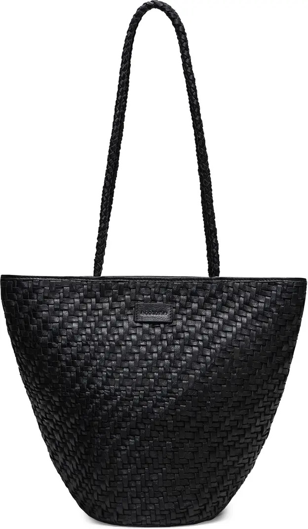 Arlington Woven Leather Bucket Bag | Nordstrom