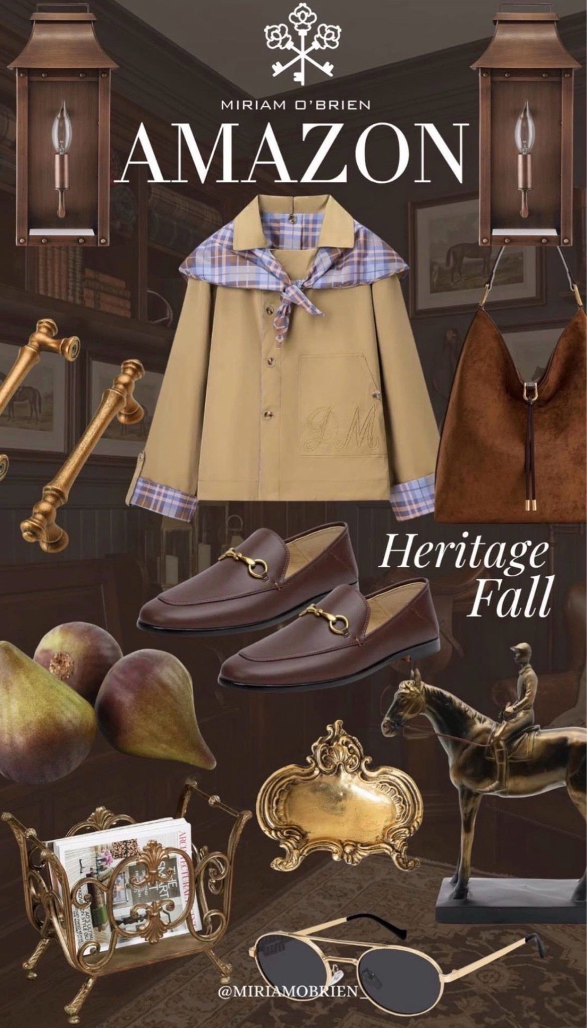 Heritage fall done right. 🤎🍂
Classic tailoring, rich brown leather, plaid details, equestrian-inspired touches, timeless loafers, and those beautiful pieces that never really go out of style.
This is the fall aesthetic I’ll never get tired of. ✨
Shop my heritage fall finds on LTK!
Follow @miriamobrien on Instagram and TikTok 🤍
#LTKFashion #LTKFinds #LTKShopping #LTKStyle #LTKCreator #AmazonFinds #AmazonFashion #HeritageStyle #HeritageFashion #FallFashion #FallStyle #FallOutfits #FallWardrobe #OldMoneyStyle #OldMoneyAesthetic #RalphLaurenInspired #EquestrianStyle #ClassicStyle #TimelessFashion #AutumnStyle