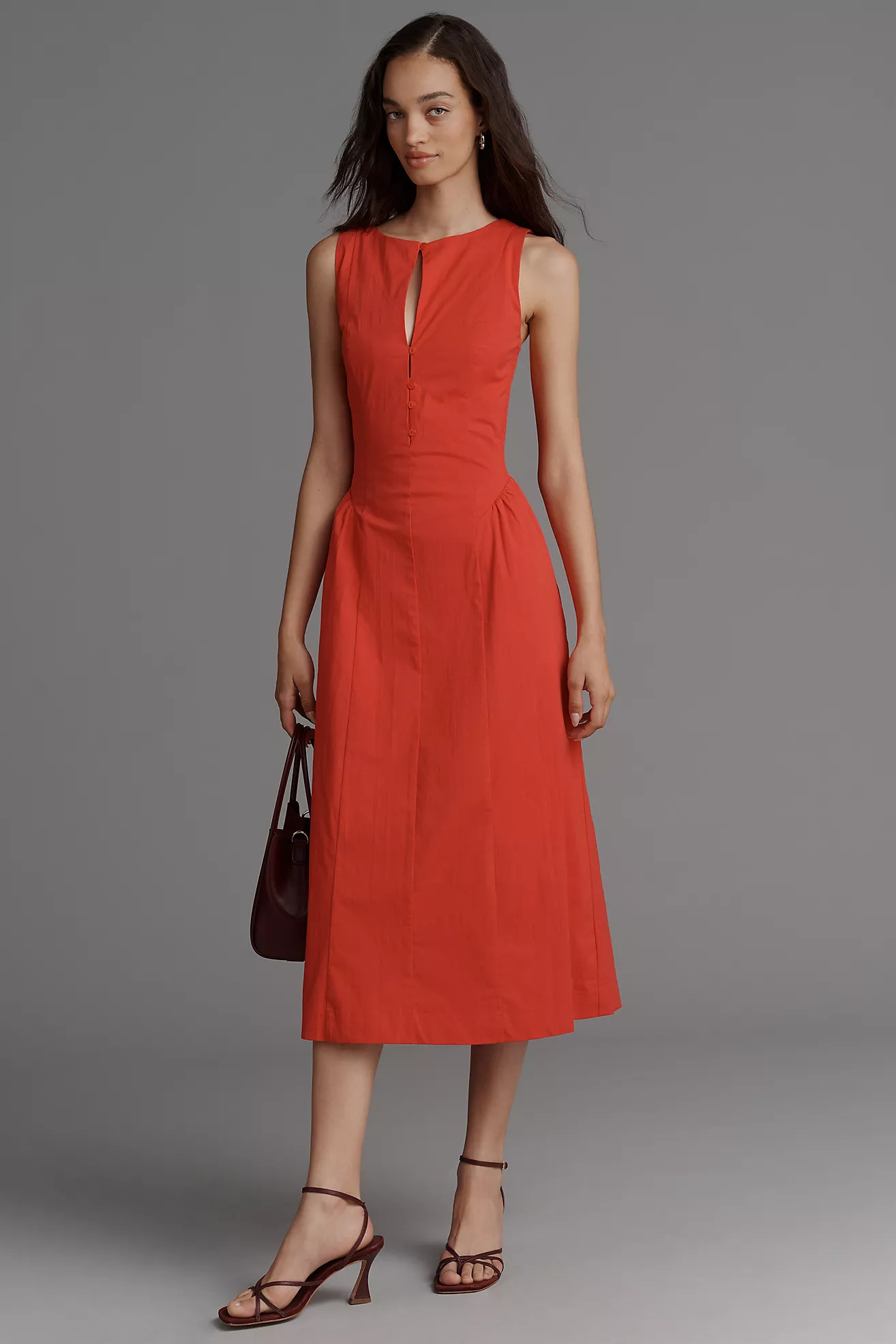 SOVERE Eva Petite A-Line Midi Dress | Anthropologie (US)